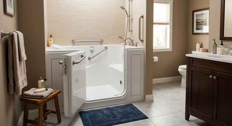 Walk-In Tub Installation: Safety And Comfort For Aging In Place
