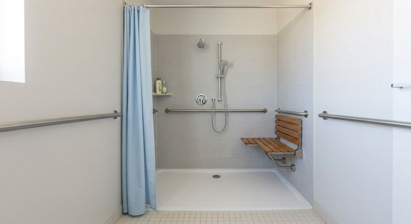 Frameless Glass Walk In Shower Design Ideas